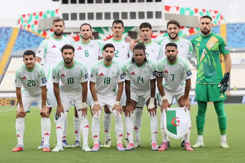 ترتيب مجموعة الجزائر ضمن تصفيات كأس العالم 2026