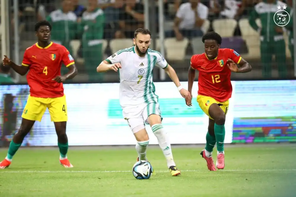 موعد مباراة الجزائر و غينيا والقنوات الناقلة في تصفيات كأس العالم 2026