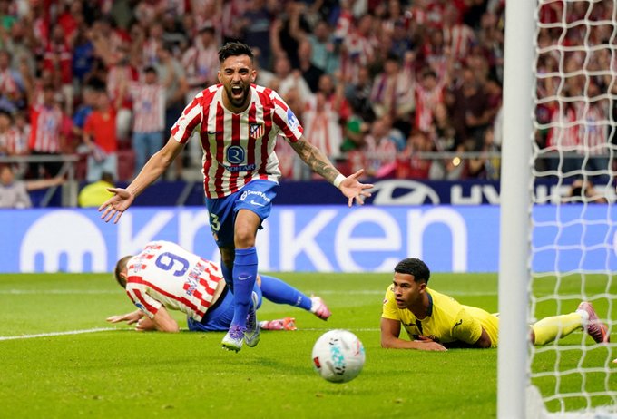 أتليتيكو مدريد يحقق انتصاره الأول هذا الموسم في الدوري الإسباني
