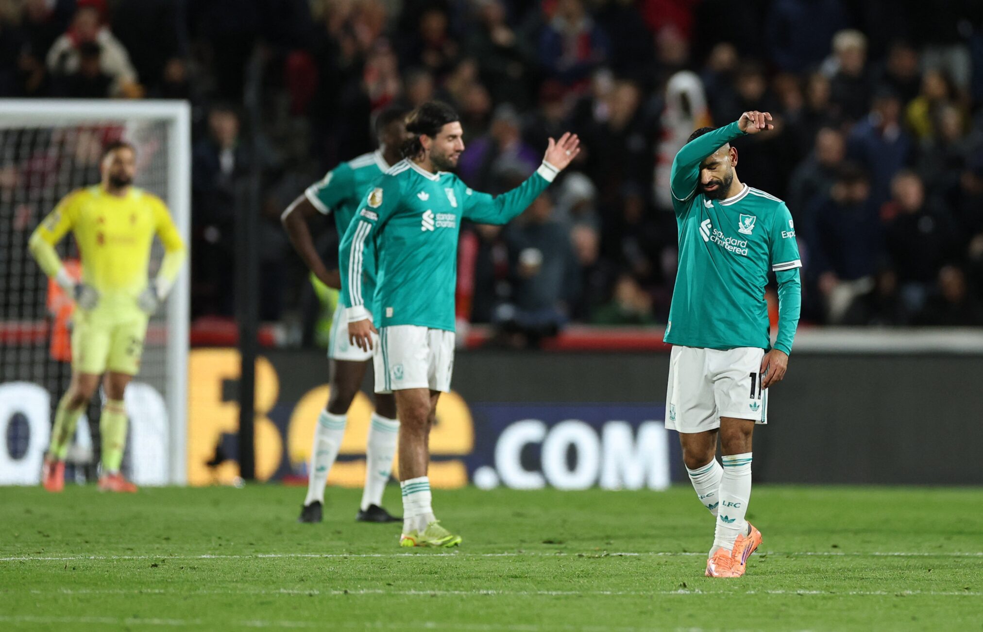 برينتفورد يكبد ضيفه ليفربول الهزيمة الرابعة توالياً في الدوري الإنجليزي