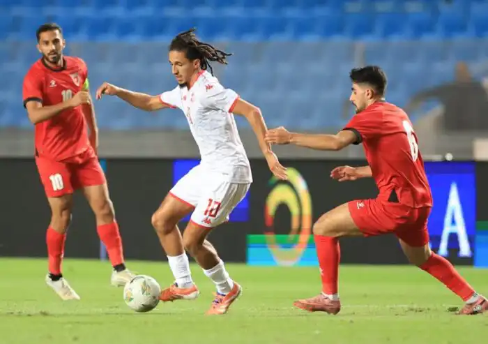 منتخب تونس يفوز على الأردن في مباراة ودية