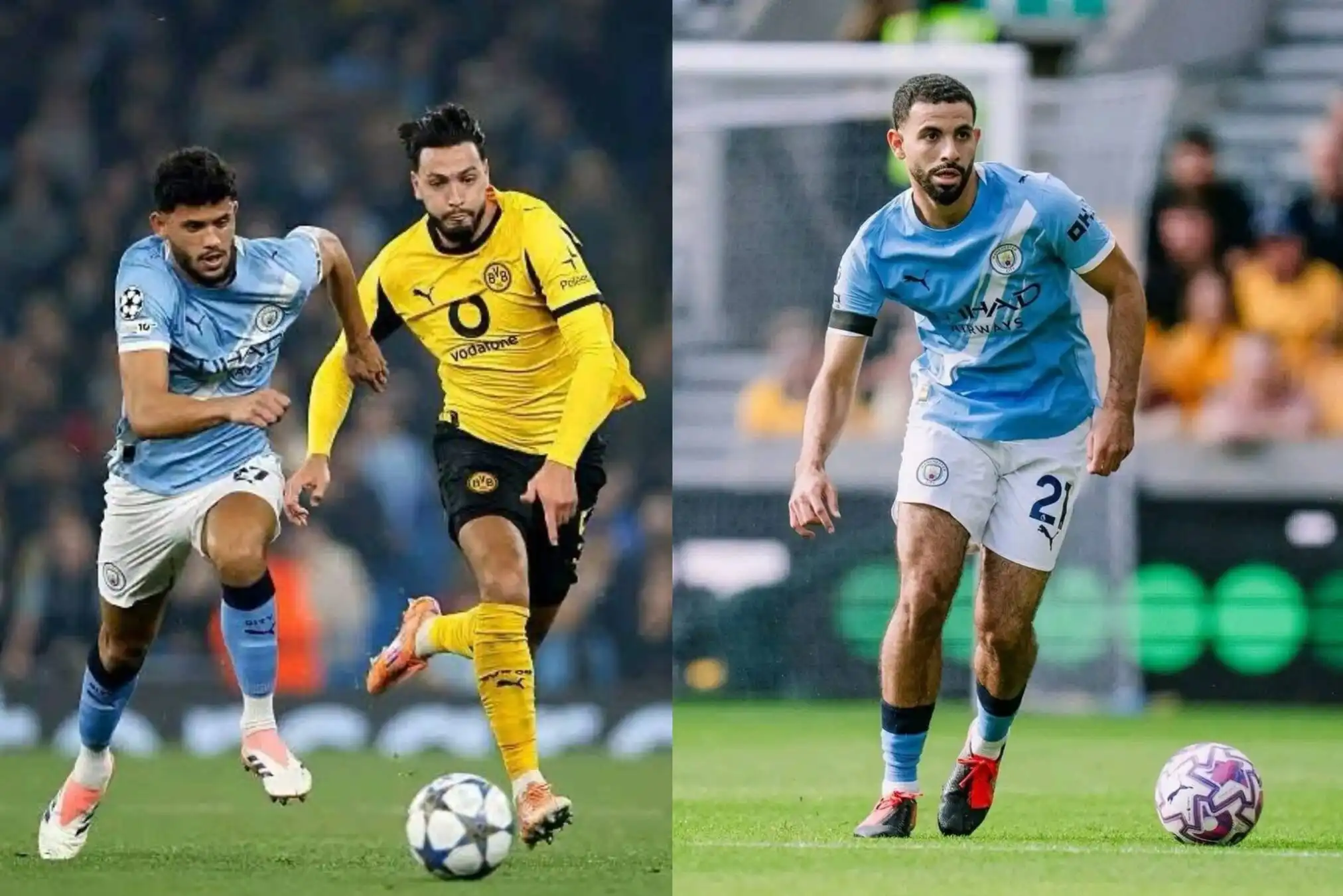 بمشاركة بن سبعيني و ايت نوري ..مان سيتي يفوز ضد دورتموند