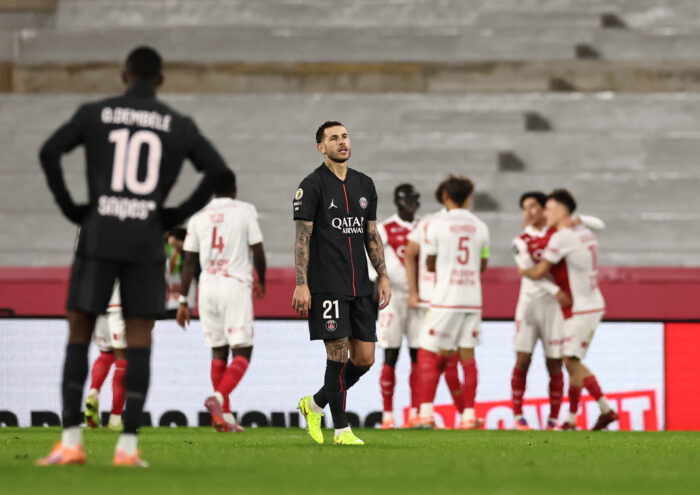 موناكو يفوز على باريس سان جيرمان في الدوري الفرنسي