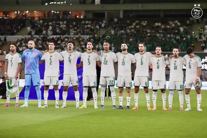 المنتخب الجزائري يفوز وديا على السعودية في جدة