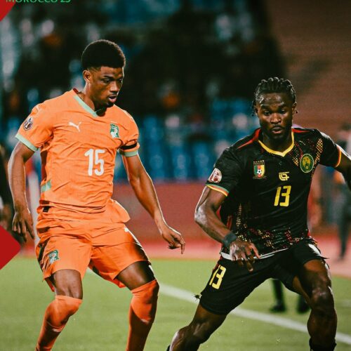 كوت ديفوار حاملة اللقب تتعادل مع الكاميرون في كأس أمم إفريقيا