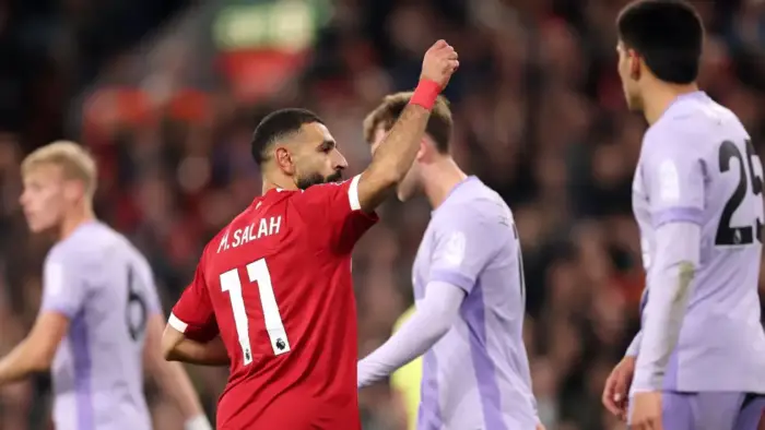 ليفربول يفوز على ضيفه برايتون في الدوري الإنجليزي
