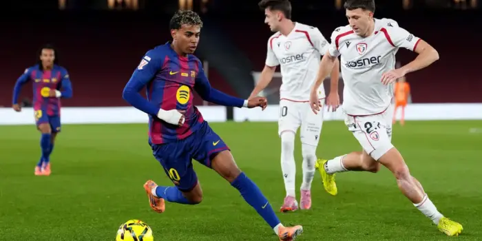 برشلونة يفوز على ضيفه أوساسونا في الليجا