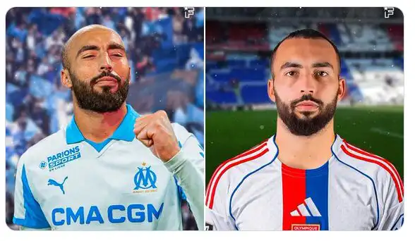 حيماد عبدلي مطلوب في ناديي أولمبيك مرسيليا وأولمبيك ليون