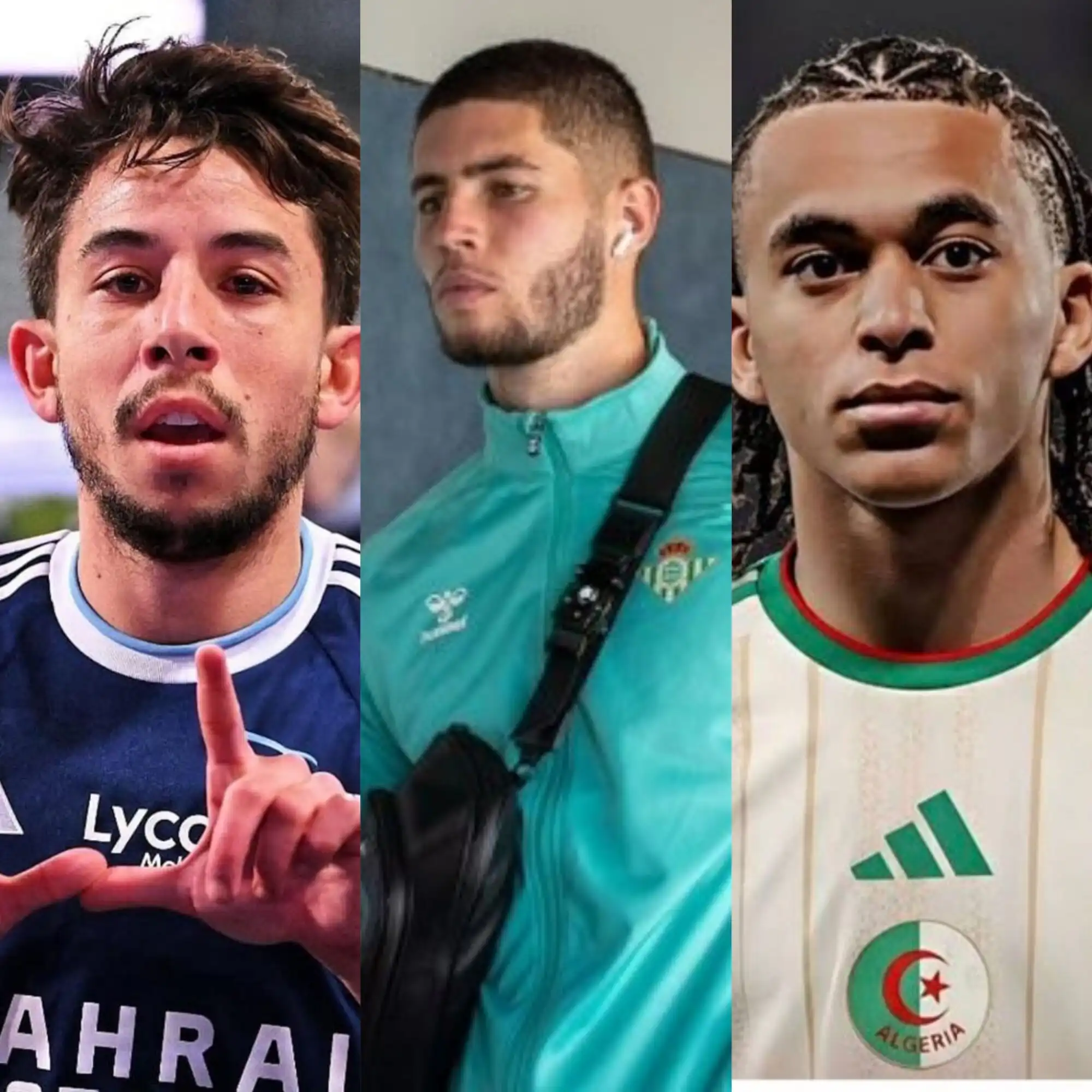 إيثان مبابي وإلياس زيدان مع منتخب الجزائر في مارس القادم