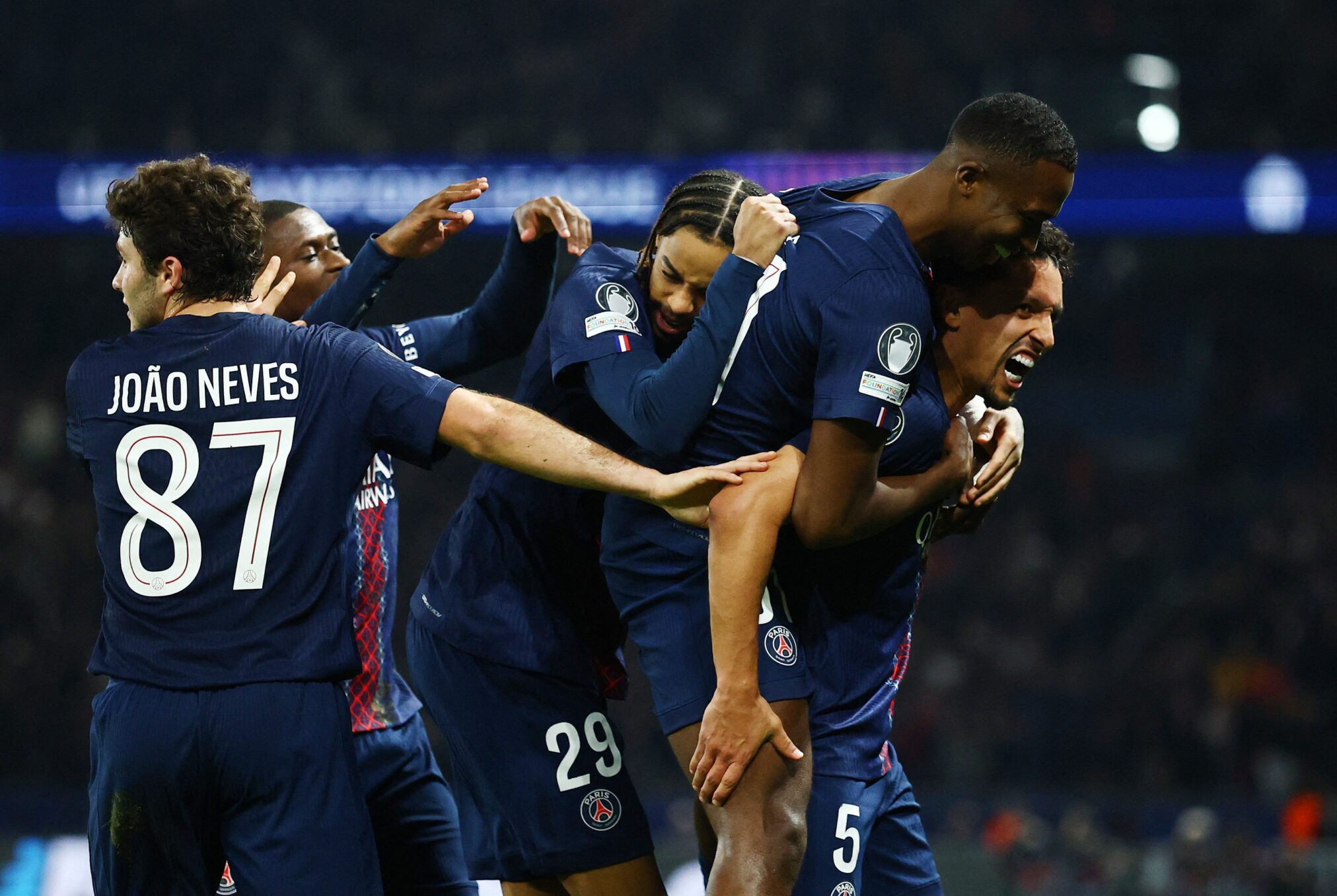 باريس سان جيرمان يتجاوز موناكو ويعبر لثمن نهائي دوري أبطال أوروبا