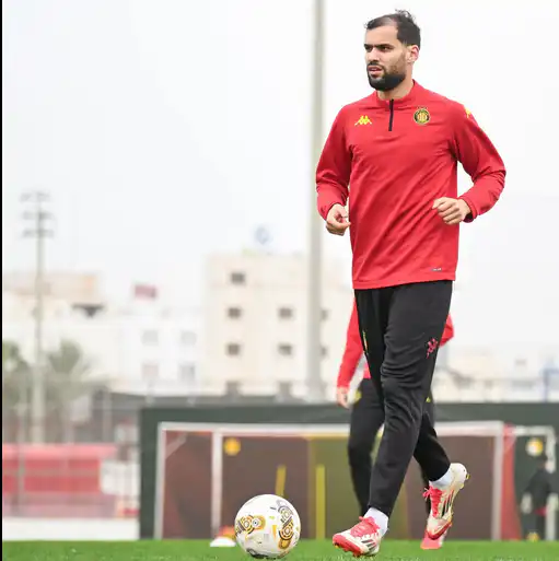 محمد أمين توغاي يعود إلى التدريبات الجماعية للترجي الرياضي التونسي