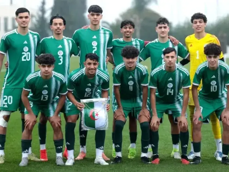 المنتخب الجزائري لأقل من 20 سنة: مباراتان وديتان أمام المنتخب المصري بالقاهرة
