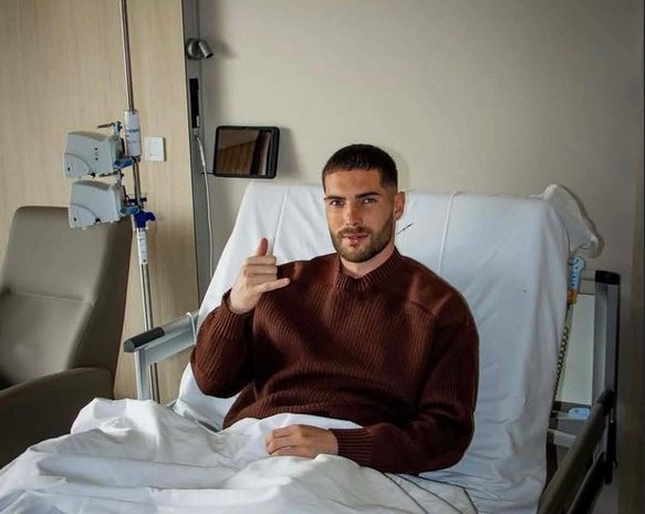 المنتخب الجزائري : لوكا زيدان يطمئن محبيه بعد جراحة ناجحة في “الفك”