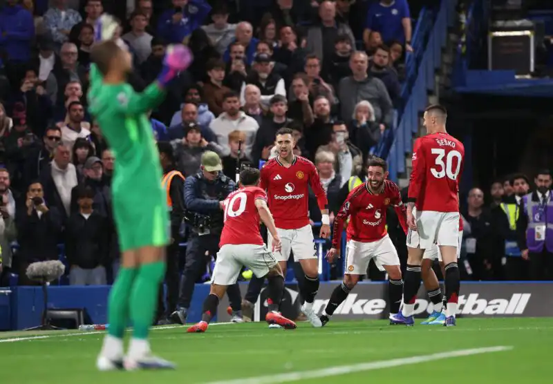 مانشستر يونايتد يفوز على مضيفه تشلسي في الدوري الإنجليزي