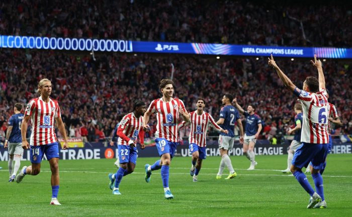 التعادل يحسم موقعة أتلتيكو مدريد وآرسنال في ذهاب نصف النهائي