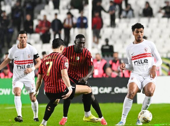 اتحاد الجزائر يفوز على ضيفه الزمالك في ذهاب نهائي كأس الاتحاد الإفريقي