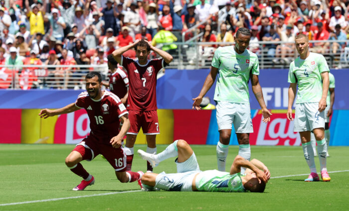 رأسية بوعلام خوخي تمنح قطر تعادلاً تاريخياً أمام سويسرا بمونديال 2026