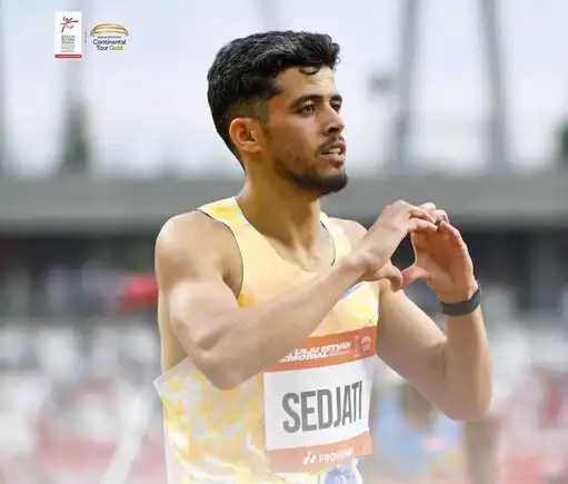جمال سجاتي يتوج بذهبية سباق 800 متر في ملتقى بودابست الدولي 2026